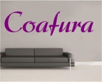 Sticker decorativ text Coafura