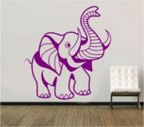 Sticker decorativ elefant