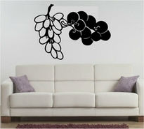 Sticker decorativ strugure