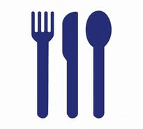 Sticker indicator restaurant