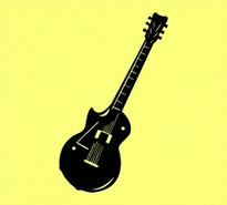Sticker Ghitara
