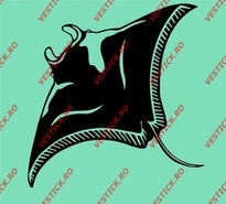 Sticker pisica de mare