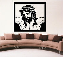 Sticker Tablou Isus rastignit