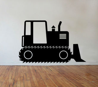 Buldoexcavator cu senile