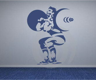 Sticker halterofil