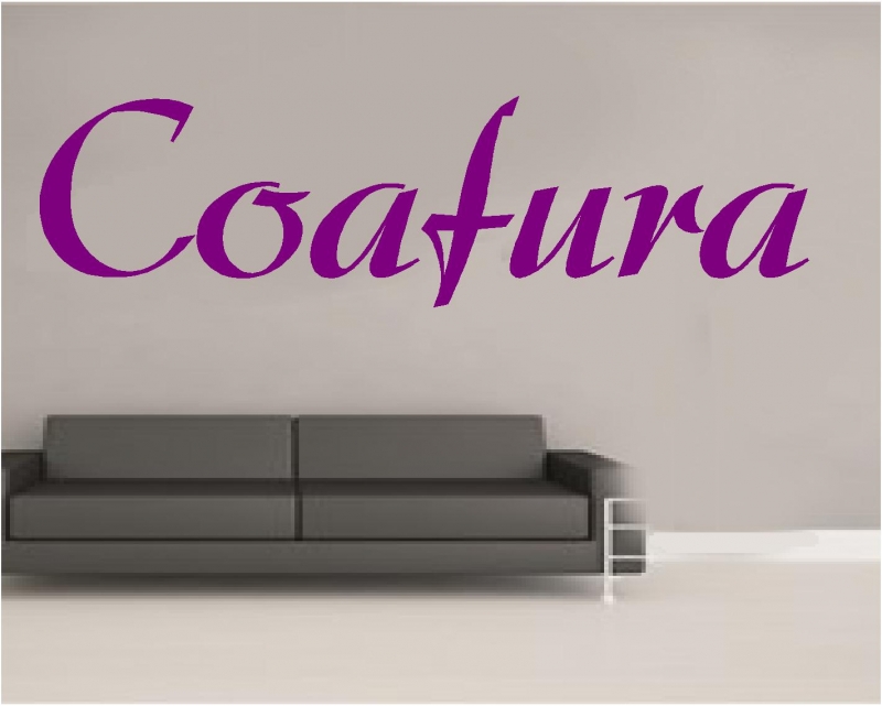 Sticker decorativ text Coafura