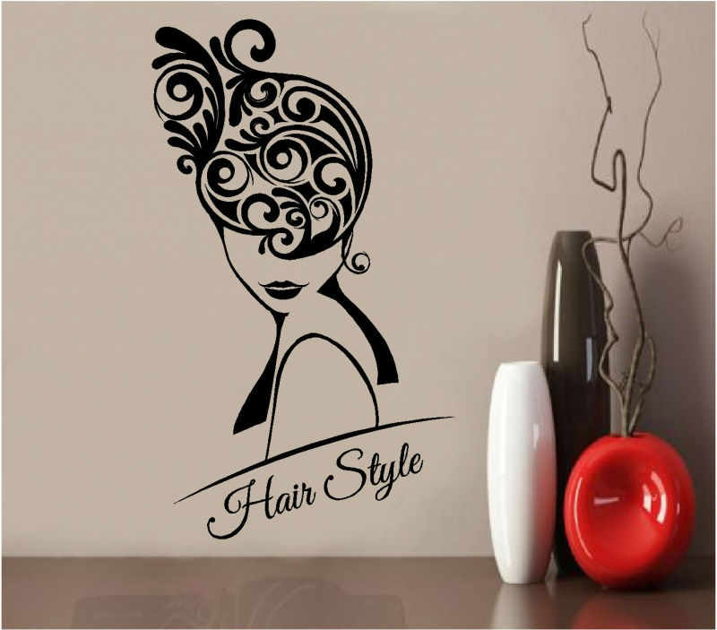 Sticker decorativ Hair Style